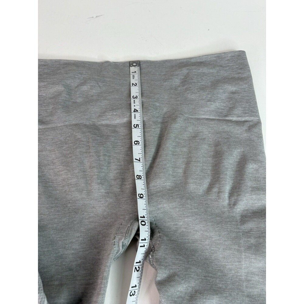 Blanqi Maternity Leggings, Medium, Grey, Stretch Leggings, Striped Legs - Picture 9 of 9